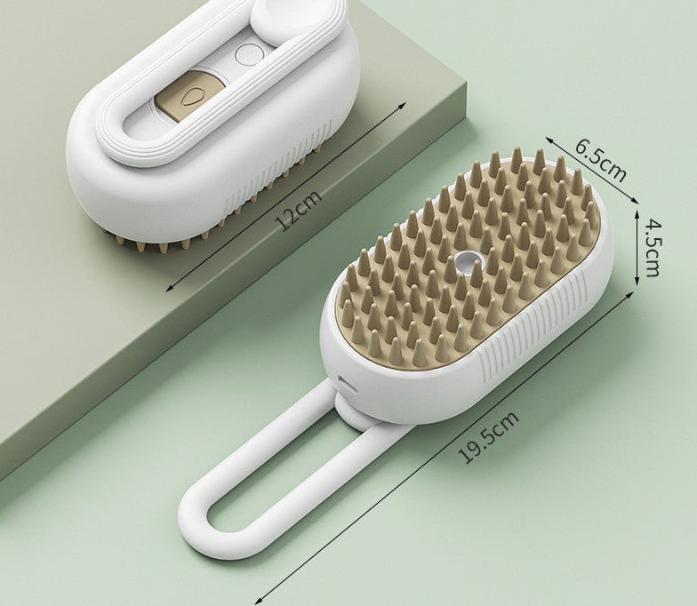 Pet Steam Grooming Brush