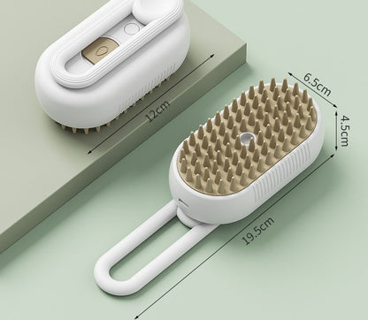 Pet Steam Grooming Brush