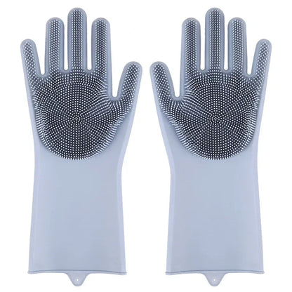 Glove Silicone Cat Hair Removal & Cleaning