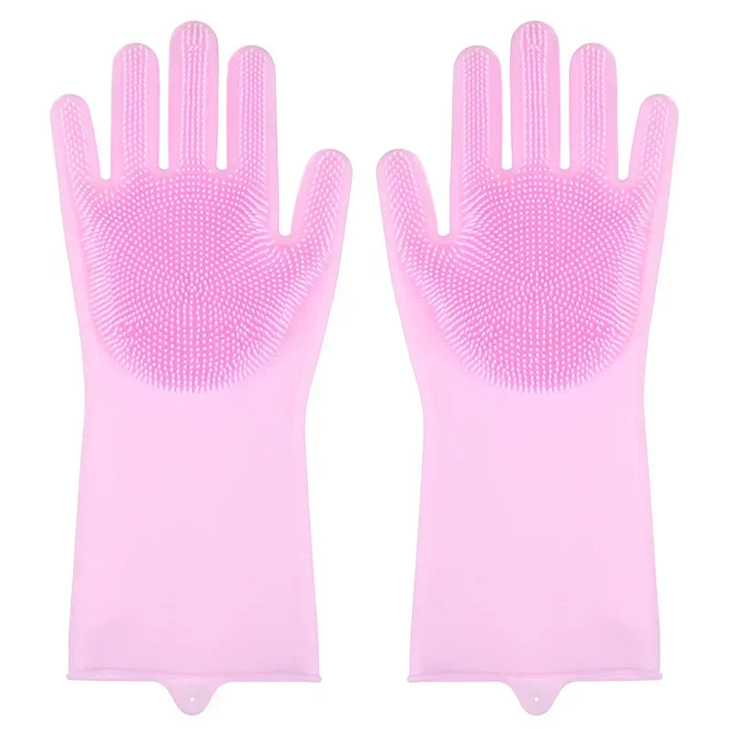 Glove Silicone Cat Hair Removal & Cleaning