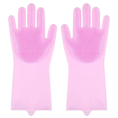 Glove Silicone Cat Hair Removal & Cleaning