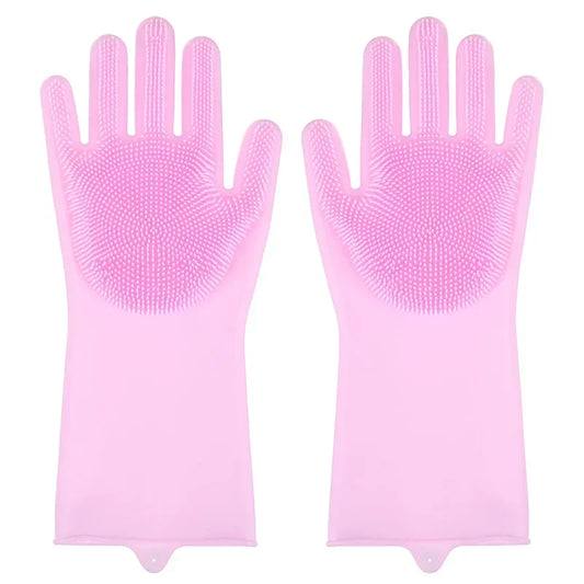 Glove Silicone Cat Hair Removal & Cleaning