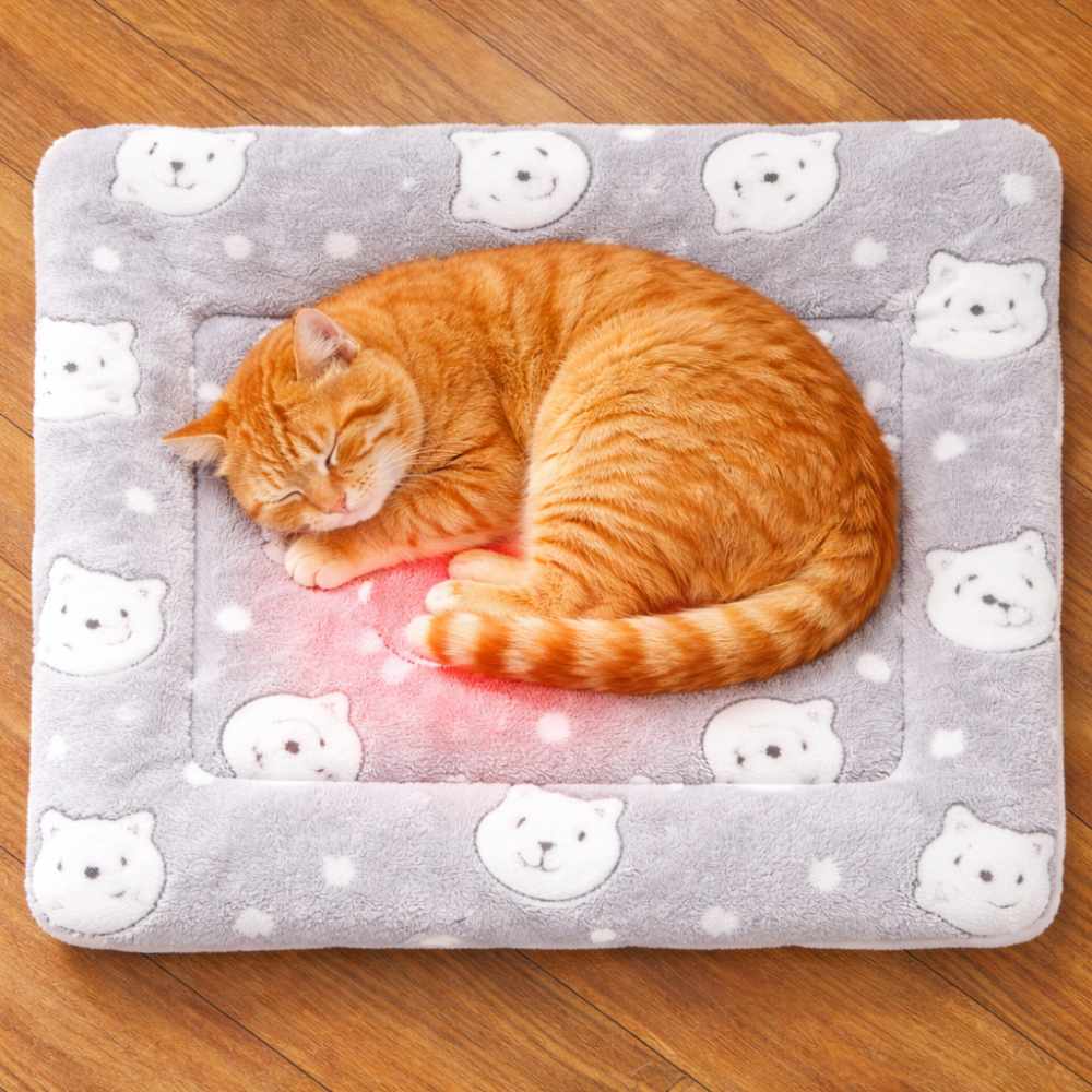 Cozy Self-Warming Cat Bed