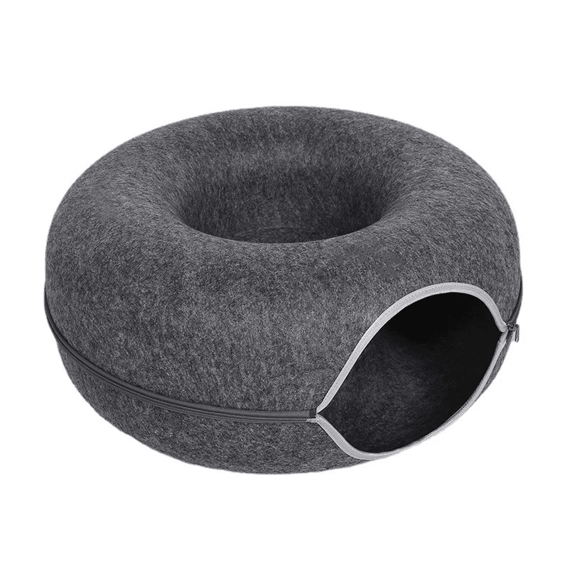 Donut Tunnel Cat Bed