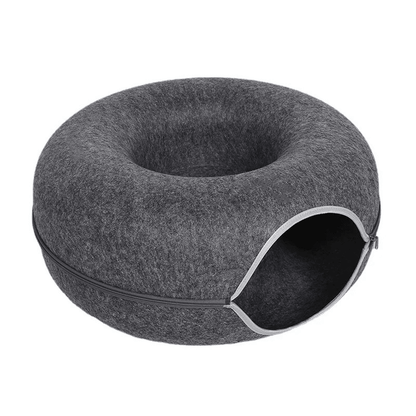 Donut Tunnel Cat Bed