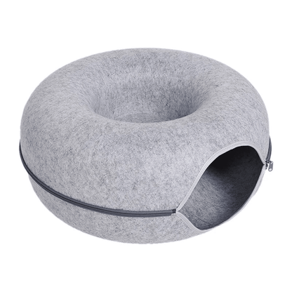 Donut Tunnel Cat Bed