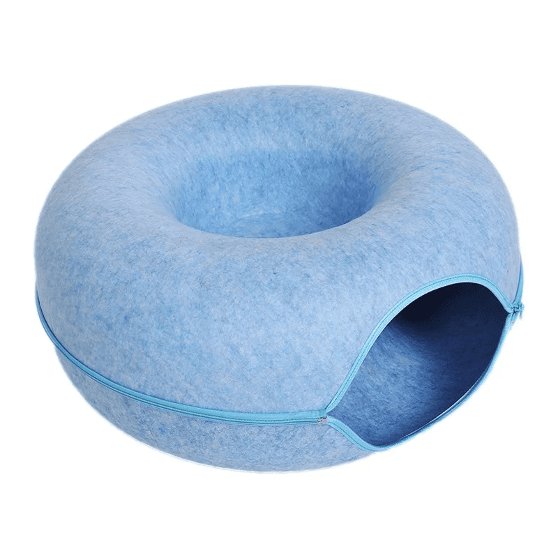 Donut Tunnel Cat Bed